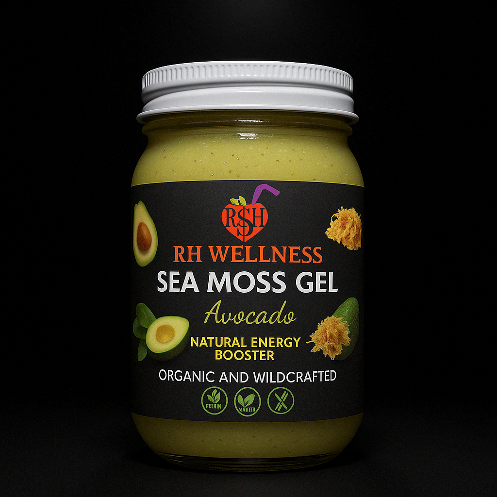 Avocado Sea Moss Gel/ RH Wellness-16 oz