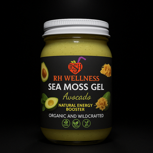 Avocado Sea Moss Gel/ RH Wellness-16 oz