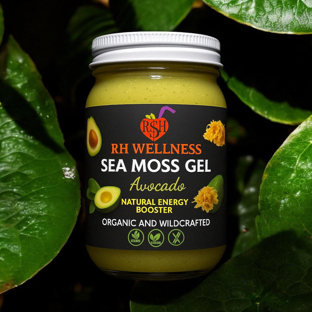 Avocado Sea Moss Gel/ RH Wellness-16 oz