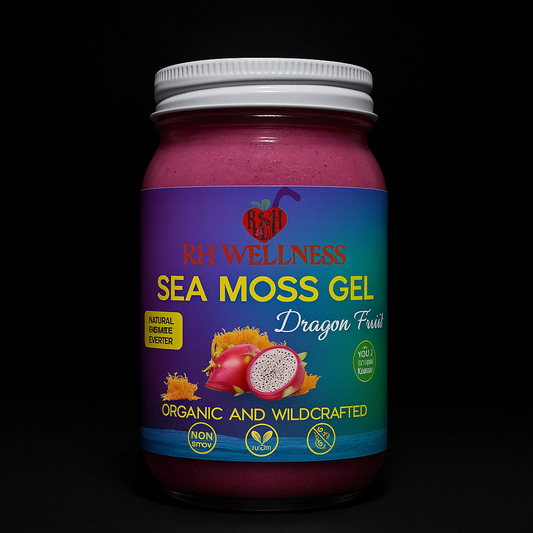 Dragon Fruit Sea Moss Gel/ RH Wellness - 16 oz
